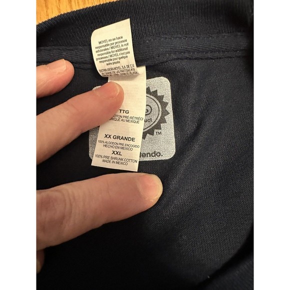 Super Mario Brothers Men's Officially Licensed Character Graphic Tee T-Shirt XL - Picture 3 of 5